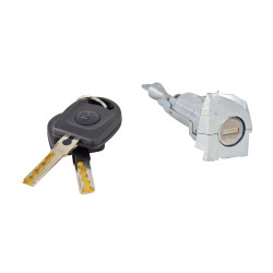 CILINDRO PARA PUERTA VW TOUAREG 11-17 CON LLAVE METAL BRA GENERICA Izquierdo Delantera