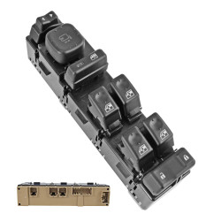 CONTROL ELECTRICO CV TAHOE/SUBURBAN GM YUKON CD ESCALADE 04-06 CV AVALANCHE 02-06 DE ELEVADOR 62 PIN 7 TECLAS NEGRO PARA ESPEJOS AUTOABATIBLES 15883319 12VCC CHIN CHN MANIJAUTO Izquierdo Delantera