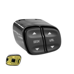 CONTROL ELECTRICO CV CHEYENNE/SILVERADO 03-06/TAHOE/SUBURBAN 04-06/AVALANCHE 02-06 GM ENVOY 04-06/SIERRA 03-06/YUKON 04-06 DE VOLANTE DE VOLUMEN 5 PINS NEGRO 1999443 12VCC CHN CHIN MANIJAUTO