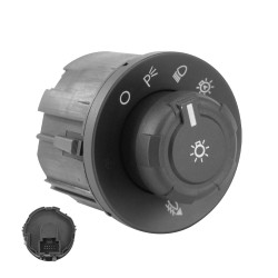 INTERRUPTOR LUZ DE FARO FD F-150/LOBO 09-14/SUPER DUTY 11-14 DE LUCES 10 PINS REDONDO PARA FARO NIEBLA 9L3Z11654CA 12VCC CHN CHIN MANIJAUTO