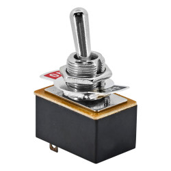 CILINDRO DE ENCENDIDO UN VARIOS 50-23 2 PUNTAS 1 PIEZA DE PALANCA ON/OFF METAL CROMADO 220V-3A / 110V-6A CHIN MANIJAUTO HT-1