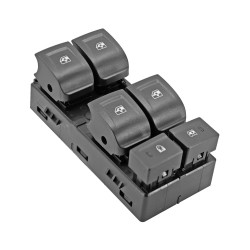 CONTROL ELECTRICO CV SILVERADO 14-18 CV CHEYENNE 14-18 CV COLORADO 16-22 GM SIERRA 14-18 DE ELEVADOR 12 PINS 6 TECLAS NEGRO 22821792 23129539 12 V CC CHN MANIJAUTO Izquierdo Delantera