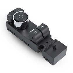 CONTROL ELECTRICO FD F-150 17-20 FD LOBO 17-20 DE ELEVADOR 3 PINS 3 TECLAS NEGRO FILO CROMADO SIN ESPEJOS AUTOABATIBLES FL3Z-14529-AA 12 V CC CHIN MANIJAUTO Izquierdo Delantera