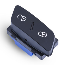 CONTROL ELECTRICO VW BORA 05-10 VW TIGUAN 09-17 VW GOLF GTI 07-09 VW PASSAT CC 09-12 DE SEGURO 4 PINS 1 TECLA NEGRO 1K0962125B 12 V CC CHIN MANIJAUTO Izquierdo Delantera
