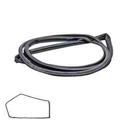 MOLDURA BOTAGUA TY HILUX 00-04/4RUNNER 99-02 NEGRO HULE EMPAQUE TWN Izquierdo Delantera