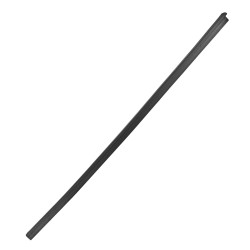 MOLDURA BOTAGUA VW GOL SEDAN/HATCHBACK 08-12 78CM NEGRA GENERICA BRA Derecho Delantera Exterior