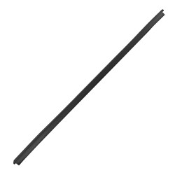 MOLDURA BOTAGUA VW GOL SEDAN/SEDAN 08-12 69 CM NEGRA GENERICA BRA Derecho Trasera Exterior