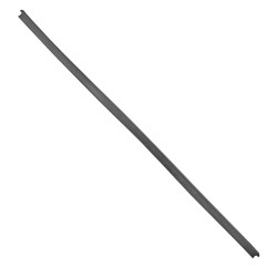 MOLDURA BOTAGUA VW POINTER 00-10 82 CM NEGRA GENERICA BRA Derecho Trasera Exterior