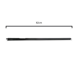 MOLDURA BOTAGUA VW POINTER 2/4P 00-10 1 PIEZA 82 CM NEGRA GENERICA BRA Derecho Trasera Interior