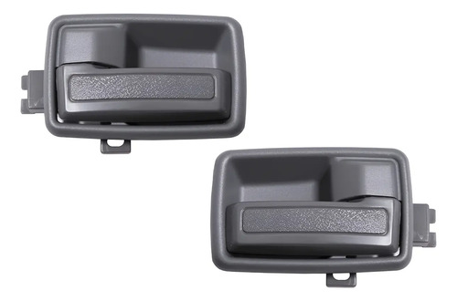 81-05 Chevrolet Luv Par Manijas Interiores Gris 2 Piezas