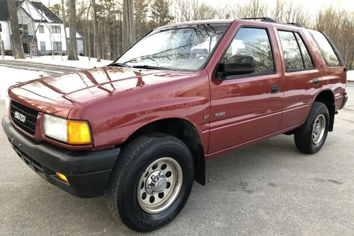 91-97 Isuzu Rodeo Manijas Vidrios Manuales Plast. Gris 2 Pzs