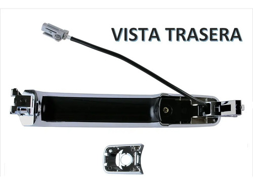 08-14 Nissan X-trail Manija Ext Cromada Delantera Izq Sensor