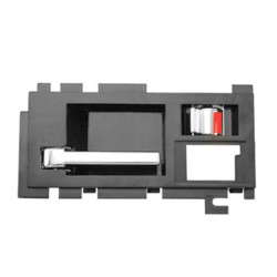 MANIJA INTERIOR CV BLAZER (S10) GM SONOMA/JIMMY OD BRAVADA CV S10 91-94 NEGRA/CROMO ZINC CON PLASTICO TWN HUSHAN 15658581-C Izquierdo Delantera