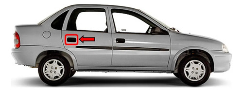 94-12 Chevrolet Chevy Manija Exterior Trasera Derecha