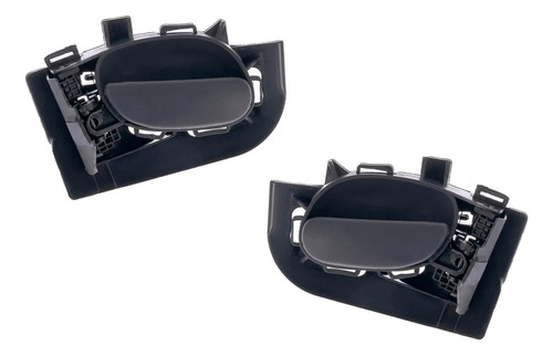 00-09 Peugeot 206 Manija Interior Color Negro Lado Izquierdo