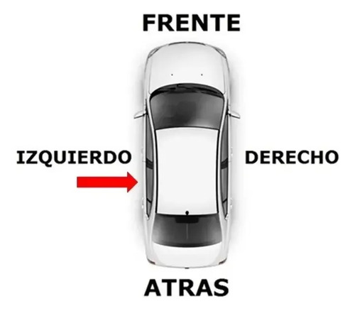 01-06 Dodge Stratus Base Control Vidrio Electrico Tras. Izq.