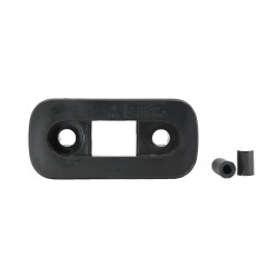 GUIAS FASCIA VW GOLF A2 88-92 VW JETTA A2 87-92 SOPORTE GUIA FASCIA ANCHA MEX GENERICA 165807193B Derecho/Izquierdo Delantera/Trasera