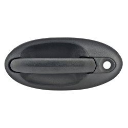 MANIJA EXTERIOR FD WINDSTAR 99-03/FREESTAR MR MONTEREY 04-07 CON HOYO PARA LLAVE CORRUGADA NEGRA PLASTICO TWN HUSHAN XF2Z-1622405-AAA Izquierdo Delantera