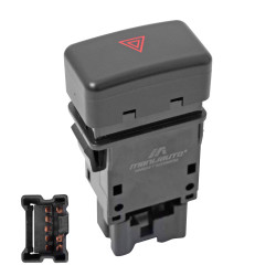 BOTON DE INTERMITENTES NS D22 08-15/FRONTIER 01-04/NP300 08-15 8 PINS 1 TECLA NEGRO 12VCC CHIN CHN MANIJAUTO 25290-VR200