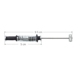 CHICOTE CERRADURA FD FIESTA 97-02/IKON 01-07/CONTOUR 96-00 9.5 CM ACTIVADOR PARA SEGURO BRA Derecho/Izquierdo