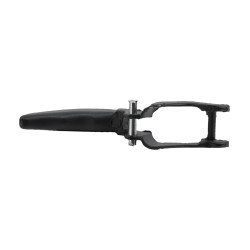 MANIJA EXTERIOR VW SEDAN 77-03 1 PIEZA SOLO REPUESTO NEGRO METAL MEX Derecho/Izquierdo