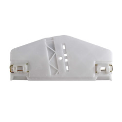 REPUESTO DE ELEVADOR JP LIBERTY 02-04 BASE CORREDERA 1 PIEZA BLANCO PLASTICO MEX GENERICA Derecho Delantera