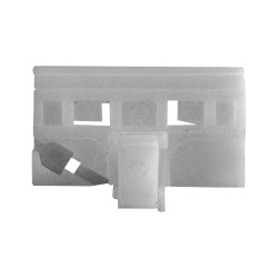 REPUESTO DE ELEVADOR VW POINTER 04-06 BASE CORREDERA MANUAL 1 PIEZA PLASTICO MEX GENERICA Derecho