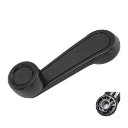MANIJA DE ELEVAR TY HILUX 89-04/COROLLA 89-91 BASE DE ZINC PERILLA NEGRA PLASTICO NEGRO TWN HUSHAN 69260-87203-A