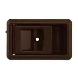 MANIJA INTERIOR TY 4RUNNER 90-95/COROLLA 83-91/HILUX 89-97/TACOMA 95-00/TERCEL 87-90 CV GEO PRIZM 89-91 CAFE PLASTICO TWN HUSHAN 69206-04010-B Izquierdo Delantera/Trasera