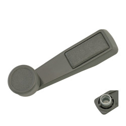 MANIJA DE ELEVAR MT L200 87-96 DG RAM 50 87-93 BASE DE ZINC PERILLA GRIS PLASTICO GRIS TWN HUSHAN