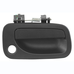 MANIJA EXTERIOR NS URVAN 02-13 CORRUGADA NEGRA PLASTICO TWN HUSHAN 80606-VW000 Derecho Delantera
