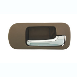 MANIJA INTERIOR HD CIVIC 4P SEDAN 01-05 SIN HOYO CAFE/CROMADO PLASTICO TWN HUSHAN 72120-S5N-C01ZB Derecho Delantera