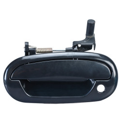 MANIJA EXTERIOR FD F-150/F-250 97-08/LOBO 97-03/EXPEDITION 97-02 CON HOYO PARA LLAVE LISA PARA PINTAR NEGRA PLASTICO TWN HUSHAN YL3Z-1522405-BAF Izquierdo Delantera