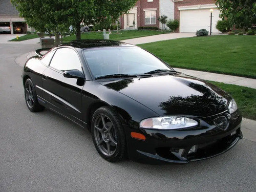 95-98 Eagle Talon Bisel Manija Interior Negro Lado Izquierdo