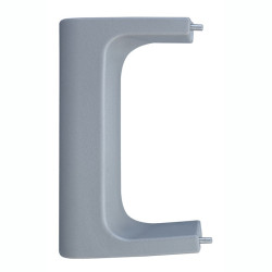 MANIJA INTERIOR CV SILVERADO CREW CAB GM SIERRA CREW CAB 07-13 GRIS PLASTICO SOLO AGARRADERA TWN HUSHAN 15913719 Izquierdo Trasera