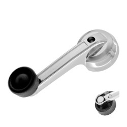 MANIJA DE ELEVAR AM EAGLE 80-88/CONCORD 79-83/PACER 79-80/RAMBLER 69-84 JP CJ5 64-75/CJ7 76-86 PERILLA NEGRA ZINC CROMO REMACHE DE METAL TWN HUSHAN 3726992