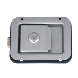 MANIJA EXTERIOR UN CHAPA HUNDIDA 50-18 SATINADO ZINC TWN HUSHAN Derecho/Izquierdo