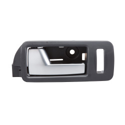 MANIJA INTERIOR FD MUSTANG 05-14 CON HOYO PARA SEGURO NEGRA/CROMO PLASTICO TWN HUSHAN AR3Z-6322601-DB Izquierdo Delantera