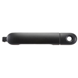 MANIJA EXTERIOR NS TIIDA 07-17 CON HOYO PARA LLAVE CORRUGADA NEGRA PLASTICO TWN HUSHAN 80641-YC100-23 Izquierdo Delantera
