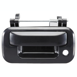 MANIJA DE TAPA FD F-150/F-250 09-14/LOBO 04-14/SUPER DUTY 08-16/EXPLORER SPORT TRAC 06-10 LC MARK LT 06-13 CON HOYO PARA LLAVE LISA NEGRA PLASTICO TWN HUSHAN 8L3Z-9943400-BAPTM