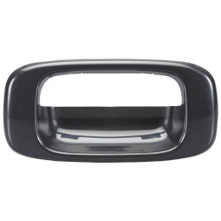 MANIJA DE TAPA CV SILVERADO GM SIERRA 99-06 SOLO BISEL LISA NEGRA PLASTICO TWN HUSHAN 15752896