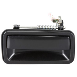 MANIJA EXTERIOR CV S10 95-04/BLAZER (S10) 95-01 GM SONOMA/JIMMY 95-04/ENVOY 95-01 OD BRAVADA 96-01 CORRUGADA NEGRA PLASTICO TWN HUSHAN 15757230 Izquierdo Trasera