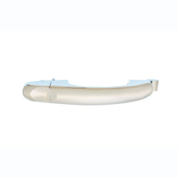 MANIJA EXTERIOR VW BEETLE 98-11/EUROVAN 05-10/MULTIVAN 12-14/TRANSPORTER 16-20/CADDY 14-19 SIN HOYO PARA LLAVE CROMADA PLASTICO TWN HUSHAN Derecho Delantera