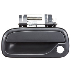 MANIJA EXTERIOR TY TUNDRA CABINA REGULAR Y MEDIA CABINA 00-06 CON HOYO PARA LLAVE CORRUGADA NEGRA PLASTICO TWN HUSHAN 69220-34030 Izquierdo Delantera