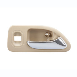 MANIJA INTERIOR HD ACCORD 4P SEDAN 94-97 CON HOYO PARA CRISTAL BEIGE/CROMADA PLASTICO TWN HUSHAN 72625-SV4-013Z-E Derecho Trasera