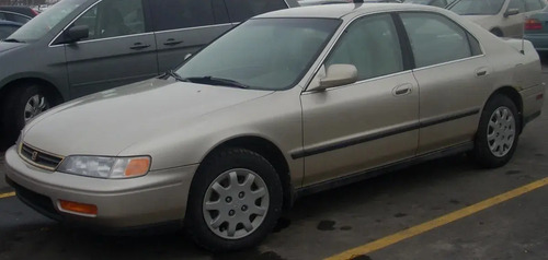 94-97 Honda Accord Manija Interior Beige Trasera Izquierda