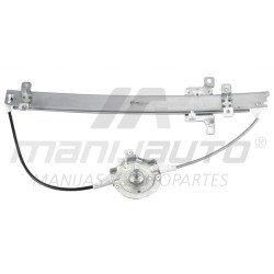 ELEVADOR DE CRISTAL NS D21 86-08/HARDBODY 86-92 MANUAL TWN HUSHAN 82701-89G00 Izquierdo Trasera