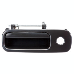 MANIJA EXTERIOR VW GOLF 00-06/CABRIO 00-05/EUROVAN 05-10/SHARAN 02-08 ST ALHAMBRA 02-07 VW TRANSPORTER 10-15 CON HOYO PARA LLAVE 5TA PUERTA LISA NEGRO ZINC TWN HUSHAN 7M0827565CBH