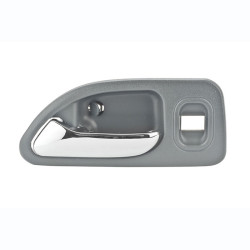 MANIJA INTERIOR HD ACCORD 4P SEDAN 94-97 CON HOYO PARA CRISTAL GRIS CLARO/CROMADO PLASTICO TWN HUSHAN 72665-SV4-013Z-G Izquierdo Trasera