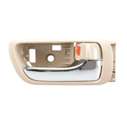 MANIJA INTERIOR TY CAMRY 02-06 BEIGE/CROMADA PLASTICO TWN HUSHAN 69205-YC030-05 Derecho Delantera/Trasera